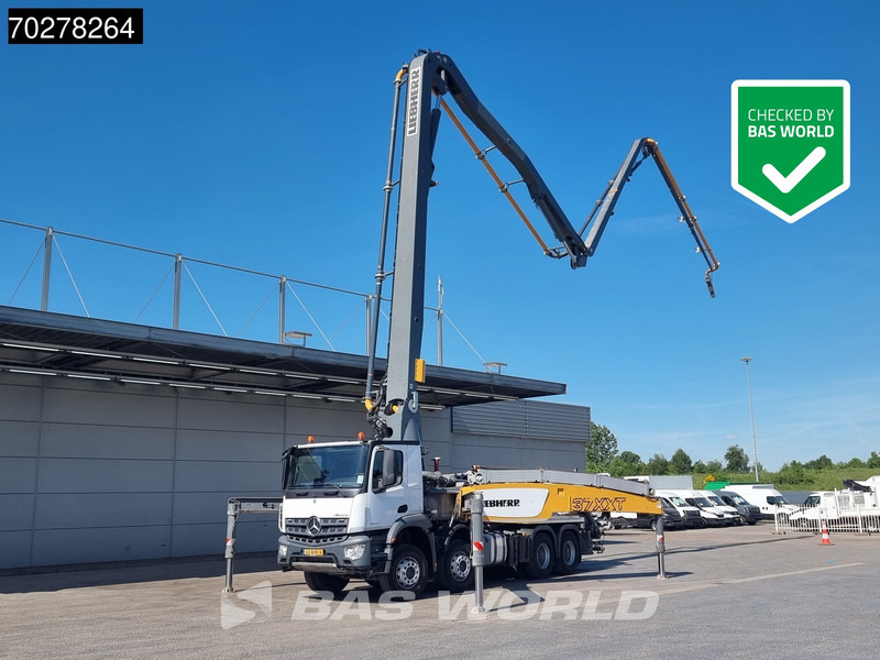 Mercedes-Benz Arocs 3540 8X4 NL-Truck Big-Axle Liebherr Pumpe 37m Euro 6 - Concrete pump truck: picture 1 Mercedes-Benz Arocs 3540 8X4 NL-Truck Big-Axle Liebherr Pumpe 37m Euro 6 - Concrete pump truck: picture 1