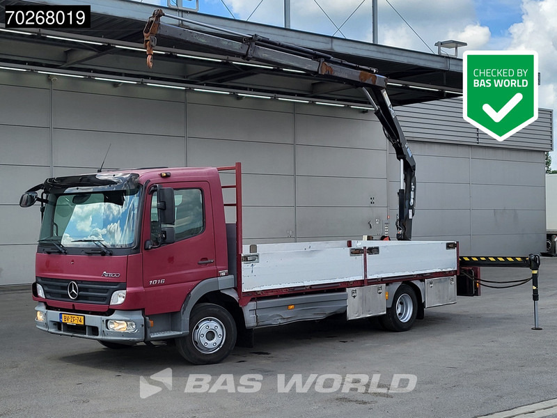 Mercedes-Benz Atego 1016 Atego 4X2 NL-Truck Hiab 066B-2 Duo Crane Automatic Euro 5 - Dropside/ Flatbed truck, Crane truck: picture 1 Mercedes-Benz Atego 1016 Atego 4X2 NL-Truck Hiab 066B-2 Duo Crane Automatic Euro 5 - Dropside/ Flatbed truck, Crane truck: picture 1