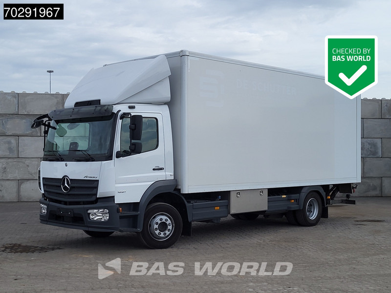 Mercedes-Benz Atego 1221 Atego 4X2 1500kg Ladebordwand Automatic Navi Euro 6 - Box truck: picture 1 Mercedes-Benz Atego 1221 Atego 4X2 1500kg Ladebordwand Automatic Navi Euro 6 - Box truck: picture 1