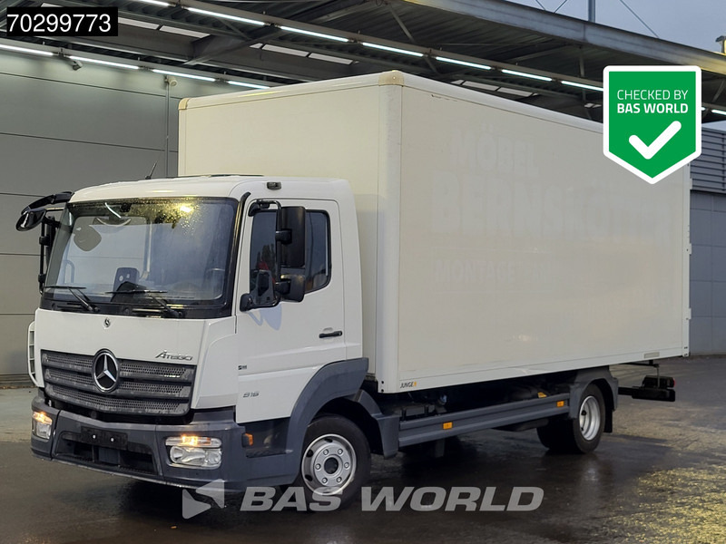 Mercedes-Benz Atego 816 4X2 8tonner Manual Steelsuspension Euro 6 - Box truck: picture 1 Mercedes-Benz Atego 816 4X2 8tonner Manual Steelsuspension Euro 6 - Box truck: picture 1