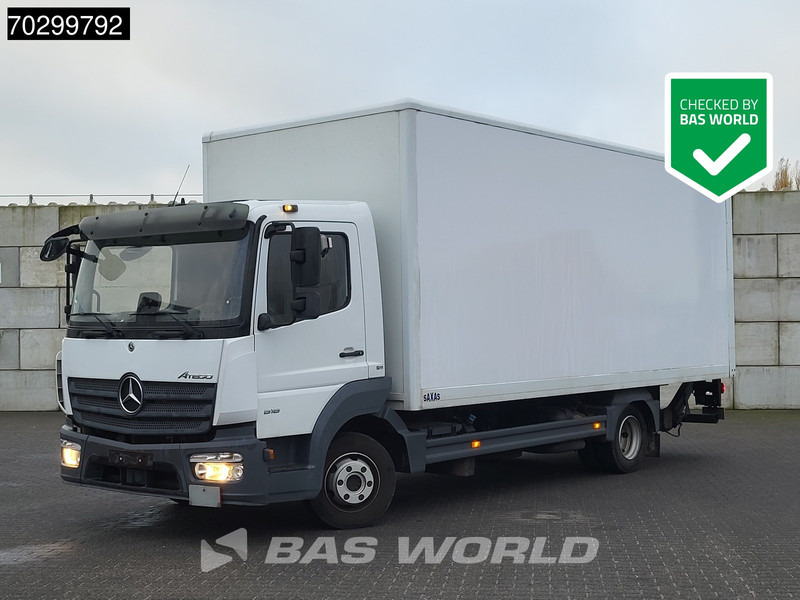 Mercedes-Benz Atego 818 4X2 8tonner Automatic 1000kg Ladebordwand Euro 6 - Box truck: picture 1 Mercedes-Benz Atego 818 4X2 8tonner Automatic 1000kg Ladebordwand Euro 6 - Box truck: picture 1