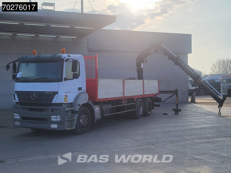 Mercedes-Benz Axor 2536 6X2 Manual Terex Liftachse PTO Hydraulik - Dropside/ Flatbed truck, Crane truck: picture 3 Mercedes-Benz Axor 2536 6X2 Manual Terex Liftachse PTO Hydraulik - Dropside/ Flatbed truck, Crane truck: picture 3