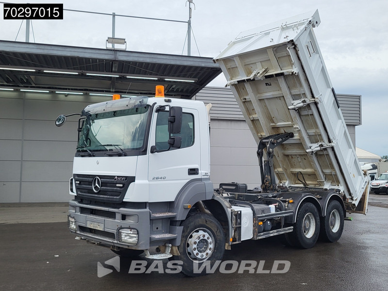 Mercedes-Benz Axor 2640 6X4 10m3 Meiller Tipper Steelsuspension Manual Euro 4 - Tipper: picture 1 Mercedes-Benz Axor 2640 6X4 10m3 Meiller Tipper Steelsuspension Manual Euro 4 - Tipper: picture 1