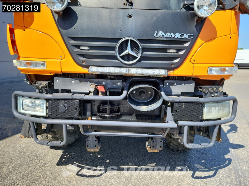 Dropside/ Flatbed truck, Crane truck Mercedes-Benz U20 4X4 Hiab 022D-3 HIDUO Kran Crane Hydraulic Euro 5: picture 14
