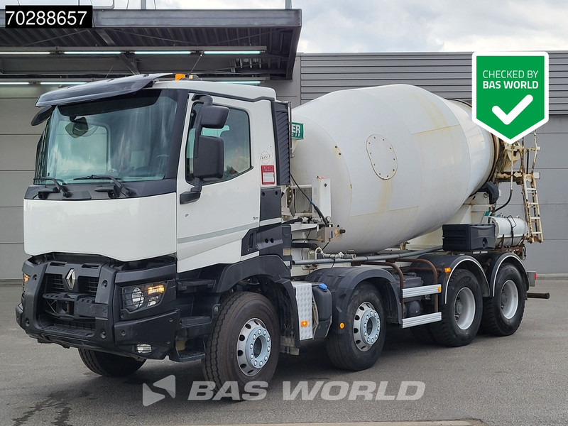 Renault C 430 8X4 9m3 Imer Steelsuspension Big-Axle Automatic Euro 6 - Concrete mixer truck: picture 1 Renault C 430 8X4 9m3 Imer Steelsuspension Big-Axle Automatic Euro 6 - Concrete mixer truck: picture 1