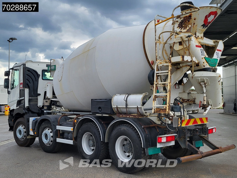Renault C 430 8X4 9m3 Imer Steelsuspension Big-Axle Automatic Euro 6 - Concrete mixer truck: picture 2 Renault C 430 8X4 9m3 Imer Steelsuspension Big-Axle Automatic Euro 6 - Concrete mixer truck: picture 2