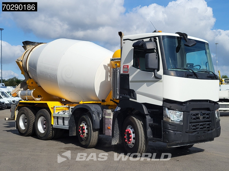 Renault C 430 8X4 9m3 Liebherr Mixer Steelsuspension Automatic Euro 6 - Concrete mixer truck: picture 3 Renault C 430 8X4 9m3 Liebherr Mixer Steelsuspension Automatic Euro 6 - Concrete mixer truck: picture 3