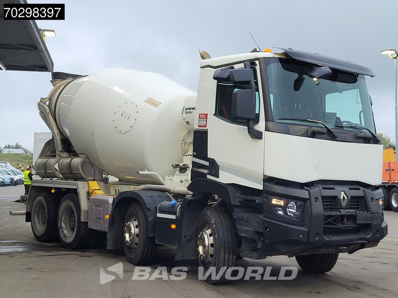 Renault C 430 8X4 9m3 Stetter Mixer Big-Axle Steelsuspension Automatic Euro 6 - Concrete mixer truck: picture 3 Renault C 430 8X4 9m3 Stetter Mixer Big-Axle Steelsuspension Automatic Euro 6 - Concrete mixer truck: picture 3