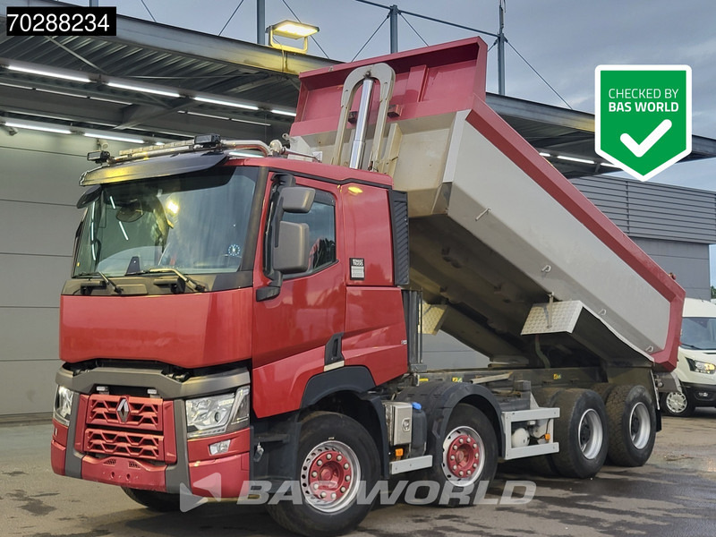 Renault C 520 C 8X4 14m3 Tipper Retarder Xenon Big-Axle Navi Euro 6 - Tipper: picture 1 Renault C 520 C 8X4 14m3 Tipper Retarder Xenon Big-Axle Navi Euro 6 - Tipper: picture 1