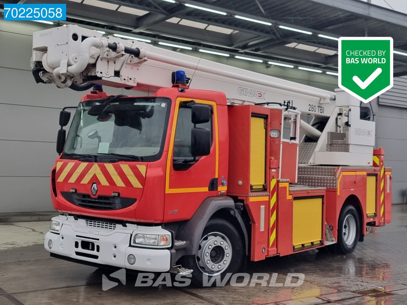 Renault Midlum 280 4X2 Superstructure not working! Manual Feuerwehr - Fire truck: picture 1 Renault Midlum 280 4X2 Superstructure not working! Manual Feuerwehr - Fire truck: picture 1