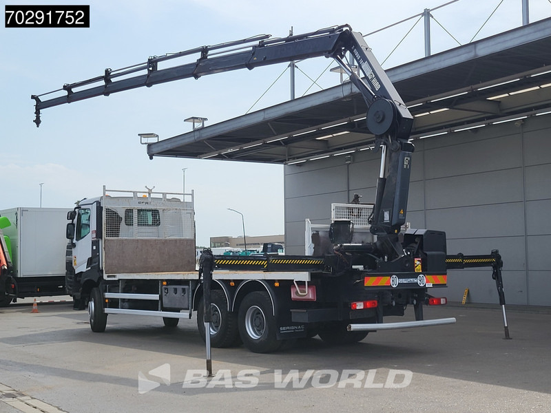 Renault Premium 380 6X4 HIAB X-HIDUO 188 E-5 Crane Steelsuspension Big-Axle Automatic Euro 6 - Dropside/ Flatbed truck, Crane truck: picture 2 Renault Premium 380 6X4 HIAB X-HIDUO 188 E-5 Crane Steelsuspension Big-Axle Automatic Euro 6 - Dropside/ Flatbed truck, Crane truck: picture 2