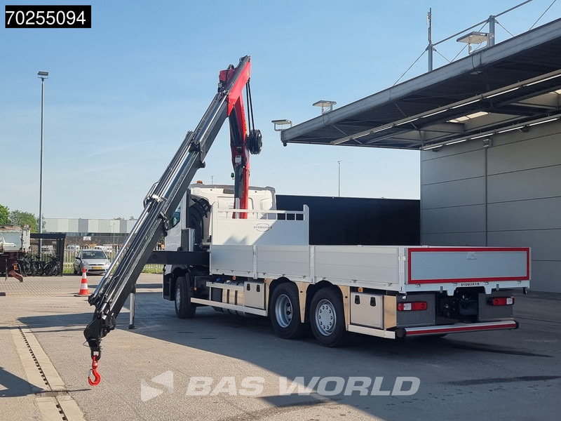 Renault T 440 6X2 Palfinger PK24.001 SLD Kran Crane Lift+Lenkasche Euro 6 - Dropside/ Flatbed truck, Crane truck: picture 5 Renault T 440 6X2 Palfinger PK24.001 SLD Kran Crane Lift+Lenkasche Euro 6 - Dropside/ Flatbed truck, Crane truck: picture 5