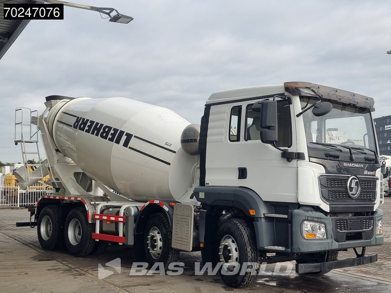 SHACMAN 8x4 EURO 6 8X4 NEW! 8m3 Liebherr Mixer Big-Axle Steel Suspension - Concrete mixer truck: picture 3 SHACMAN 8x4 EURO 6 8X4 NEW! 8m3 Liebherr Mixer Big-Axle Steel Suspension - Concrete mixer truck: picture 3