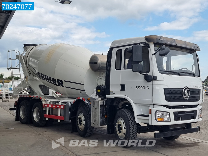 SHACMAN L3000 8X4 NEW 8m3 Liebherr Mixer Big Axle Steel suspension - Concrete mixer truck: picture 3 SHACMAN L3000 8X4 NEW 8m3 Liebherr Mixer Big Axle Steel suspension - Concrete mixer truck: picture 3