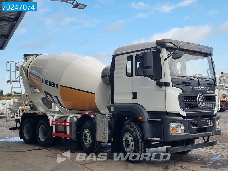 SHACMAN M3000 S 8X4 NEW! 8m3 Liebherr Mixer Big-Axle Steelsuspension - Concrete mixer truck: picture 3 SHACMAN M3000 S 8X4 NEW! 8m3 Liebherr Mixer Big-Axle Steelsuspension - Concrete mixer truck: picture 3