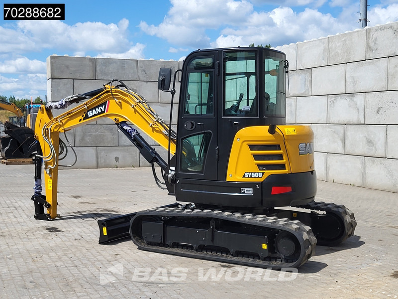 Sany SY50 U - Mini excavator: picture 3 Sany SY50 U - Mini excavator: picture 3