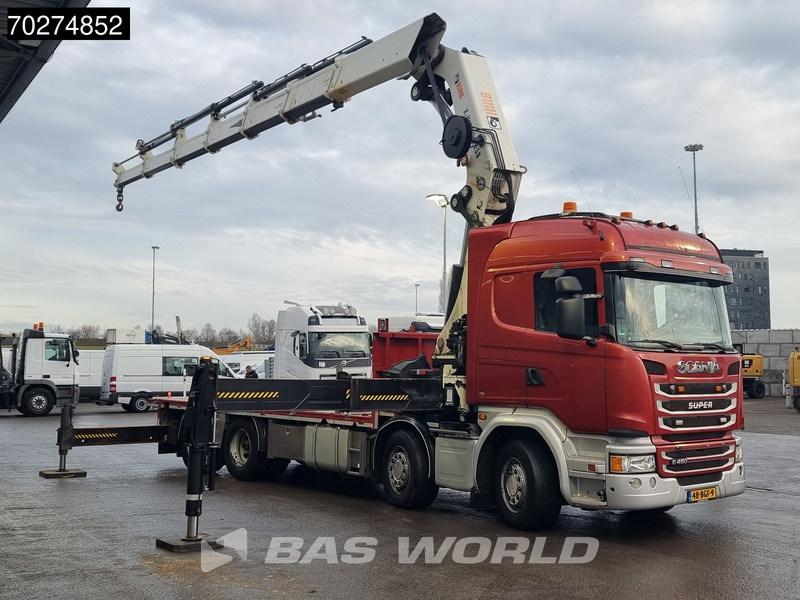 Scania G450 8X2 NL-Truck Hiab X-HIPRO 1058EP-6 Kran Front stab Retarder Euro 6 - Dropside/ Flatbed truck: picture 3 Scania G450 8X2 NL-Truck Hiab X-HIPRO 1058EP-6 Kran Front stab Retarder Euro 6 - Dropside/ Flatbed truck: picture 3