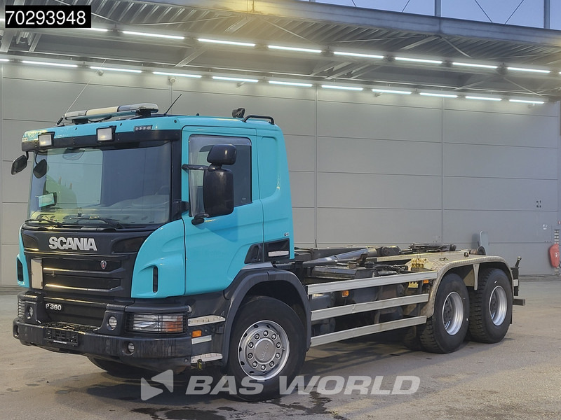 Hook lift truck Scania P360 6X4 VDL 20t Hooklift Steelsuspension Big-Axle Euro 5: picture 8