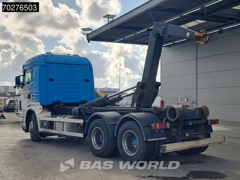 Hook lift truck Scania R480 6X2 20tons Multilift LBS 20-570 Retarder Manual Euro 3: picture 5