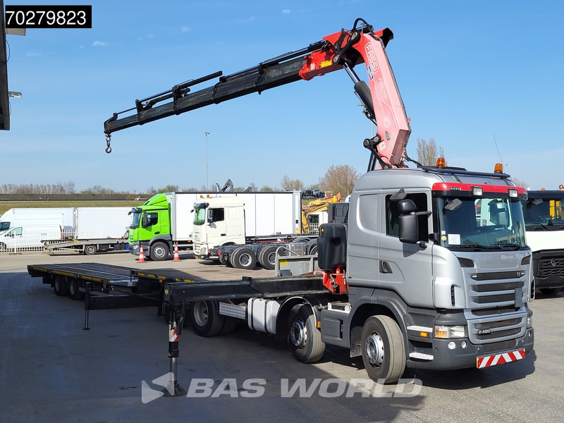 Scania R480 8X2 Combi FASSI F660AXP.25 Manual Retarder Lift+Lenkachse Euro 5 - Dropside/ Flatbed truck, Crane truck: picture 3 Scania R480 8X2 Combi FASSI F660AXP.25 Manual Retarder Lift+Lenkachse Euro 5 - Dropside/ Flatbed truck, Crane truck: picture 3