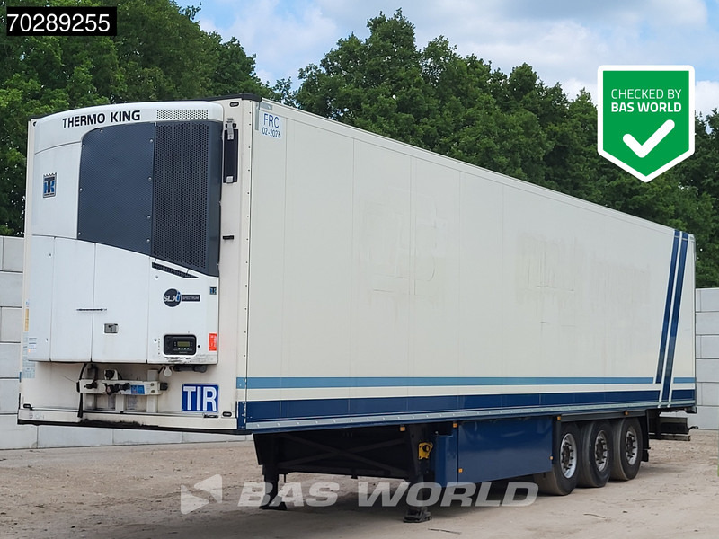 Schmitz Cargobull SCB*S3B 3 axles TUV 05/26 Doppelstock Blumenbreit Schiebewand Liftachse - Refrigerator semi-trailer: picture 1 Schmitz Cargobull SCB*S3B 3 axles TUV 05/26 Doppelstock Blumenbreit Schiebewand Liftachse - Refrigerator semi-trailer: picture 1