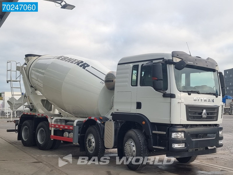 Sitrak G5 350 8X4 8m3 Liebherr HTM 804 H Mixer Big-Axle Steelsuspension - Concrete mixer truck: picture 3 Sitrak G5 350 8X4 8m3 Liebherr HTM 804 H Mixer Big-Axle Steelsuspension - Concrete mixer truck: picture 3