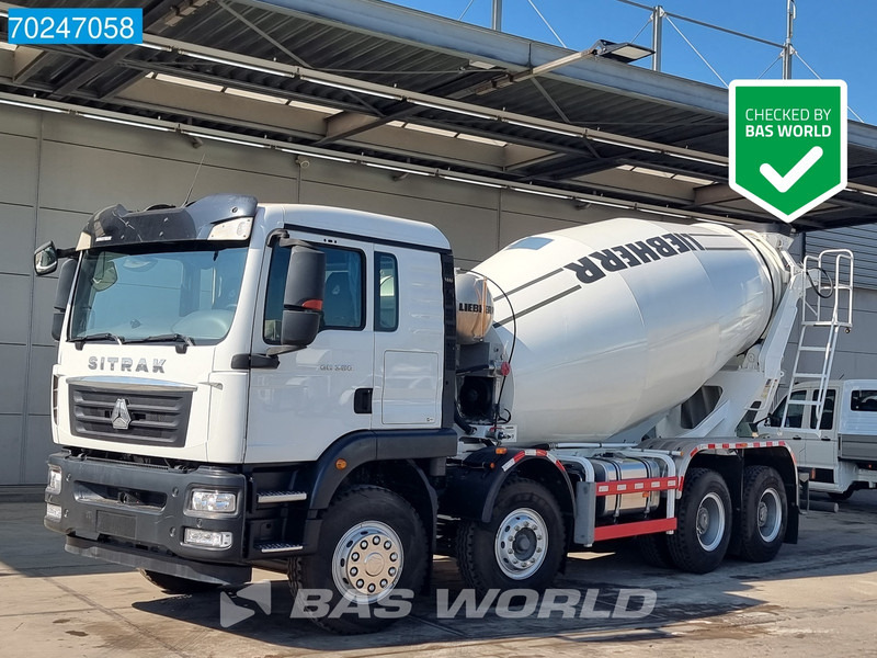 Sitrak G5 350 8X4 8m3 Liebherr Mixer Big-Axle Steelsuspension - Concrete mixer truck: picture 1 Sitrak G5 350 8X4 8m3 Liebherr Mixer Big-Axle Steelsuspension - Concrete mixer truck: picture 1