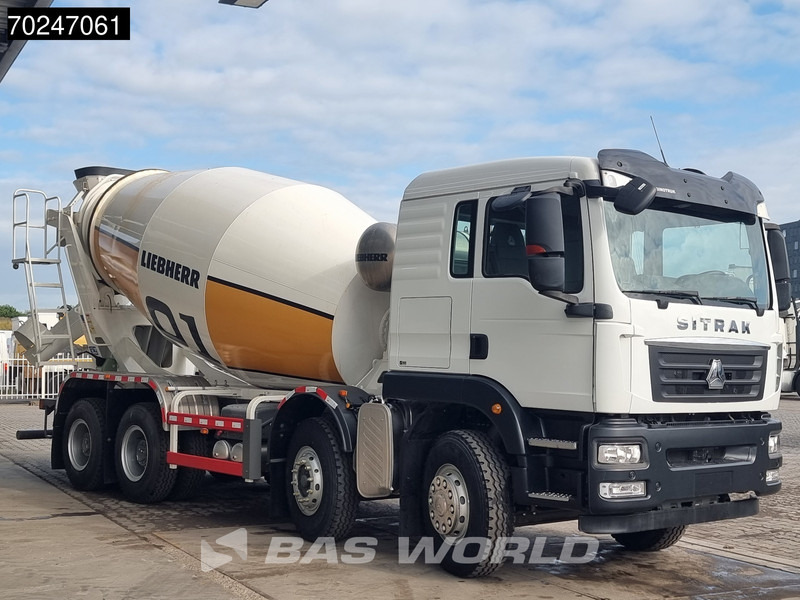 Sitrak G5 350 8X4 NEW! 8m3 Liebherr Mixer Big-Axle Steel Suspension - Concrete mixer truck: picture 3 Sitrak G5 350 8X4 NEW! 8m3 Liebherr Mixer Big-Axle Steel Suspension - Concrete mixer truck: picture 3