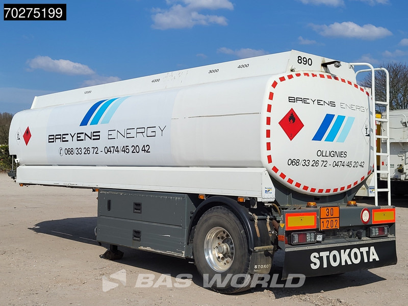 Stokota OPL 23-10 23.000Ltr Fuel 4 COMP. - Tank semi-trailer: picture 2 Stokota OPL 23-10 23.000Ltr Fuel 4 COMP. - Tank semi-trailer: picture 2