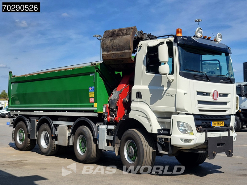 Tipper, Crane truck Tatra Tatra Phoenix 8P6R43/Phoenix 8X6 NL-Truck HMF 1943Z Crane 17m3 HSW Big-Axle Steering-Axle 8x6 Automatic Euro 6: picture 16
