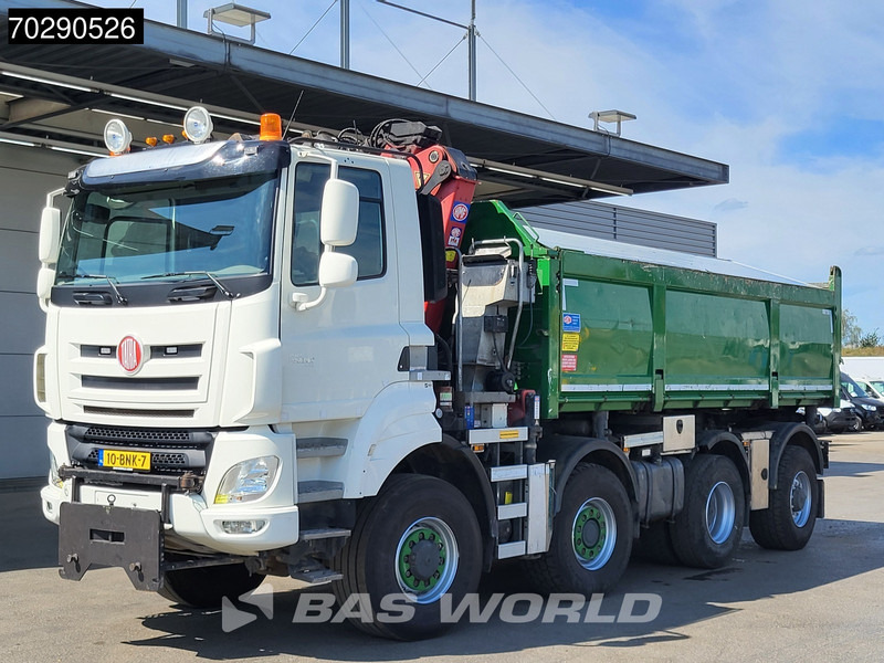 Tipper, Crane truck Tatra Tatra Phoenix 8P6R43/Phoenix 8X6 NL-Truck HMF 1943Z Crane 17m3 HSW Big-Axle Steering-Axle 8x6 Automatic Euro 6: picture 14