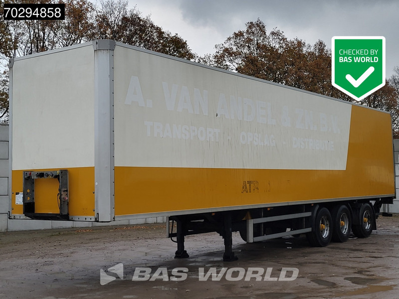 Tracon TRAILERS TO.S 1527 APK06/26 Laadklep Stuur+Liftas - Closed box semi-trailer: picture 1 Tracon TRAILERS TO.S 1527 APK06/26 Laadklep Stuur+Liftas - Closed box semi-trailer: picture 1