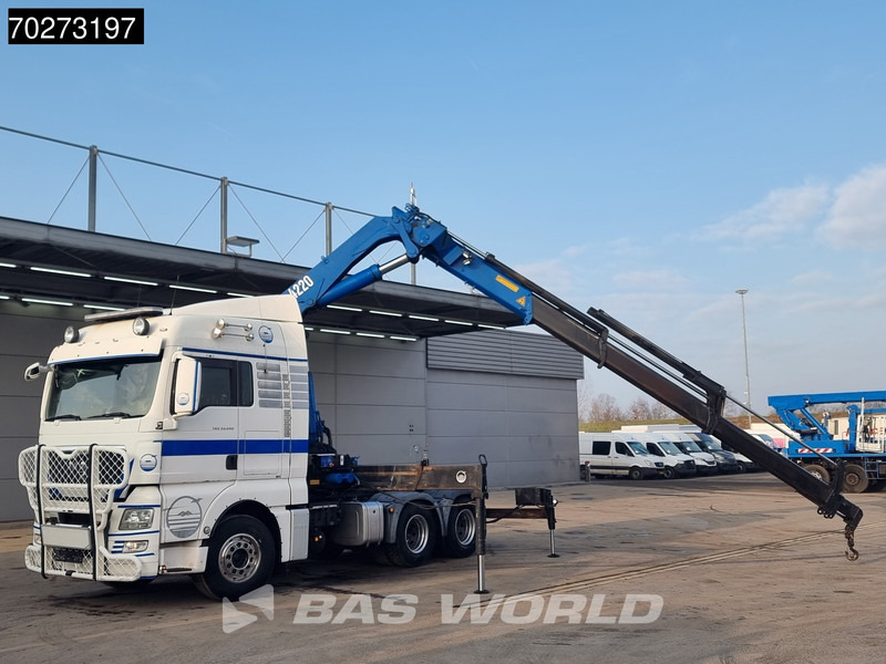 MAN TGX 33.540 TGX 6X4 XLX Retarder PTO HMF 4220 Kran Euro 5 - Tractor unit: picture 5 MAN TGX 33.540 TGX 6X4 XLX Retarder PTO HMF 4220 Kran Euro 5 - Tractor unit: picture 5