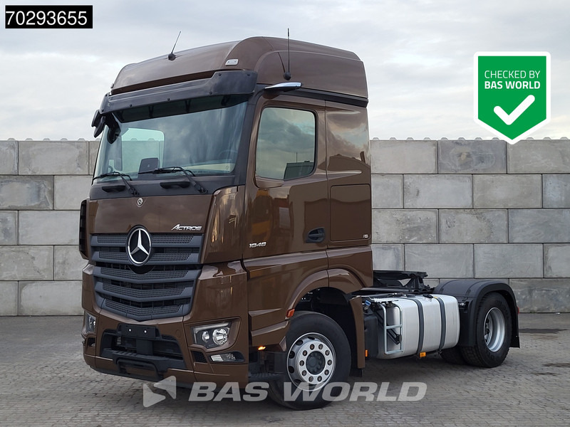 Mercedes-Benz Actros 1848 4X2 BigSpace Retarder 2x Tanks ACC Standklima MirrorCam Euro 6 - Tractor unit: picture 1 Mercedes-Benz Actros 1848 4X2 BigSpace Retarder 2x Tanks ACC Standklima MirrorCam Euro 6 - Tractor unit: picture 1
