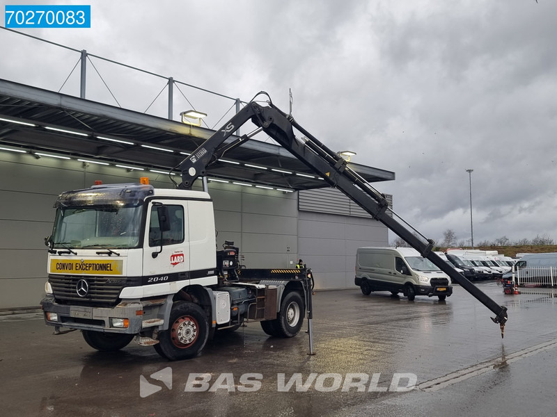 Mercedes-Benz Actros 2040 Actros 4X4 Manual 4x4 Big-Axle Full-Steel Hiab 1660-5 Kran 4x Stabilizers - Tractor unit: picture 5 Mercedes-Benz Actros 2040 Actros 4X4 Manual 4x4 Big-Axle Full-Steel Hiab 1660-5 Kran 4x Stabilizers - Tractor unit: picture 5