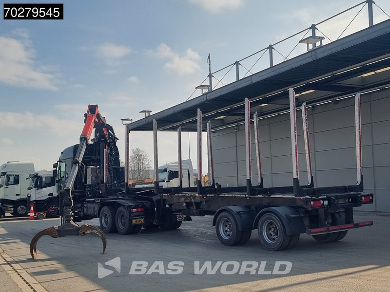 Renault K 520 6X6 6x6 Big-Axle Steelsuspension Holz Kran Palfinger Q180Z96 Optibrake+ Drumbrakes - Tractor unit: picture 5 Renault K 520 6X6 6x6 Big-Axle Steelsuspension Holz Kran Palfinger Q180Z96 Optibrake+ Drumbrakes - Tractor unit: picture 5