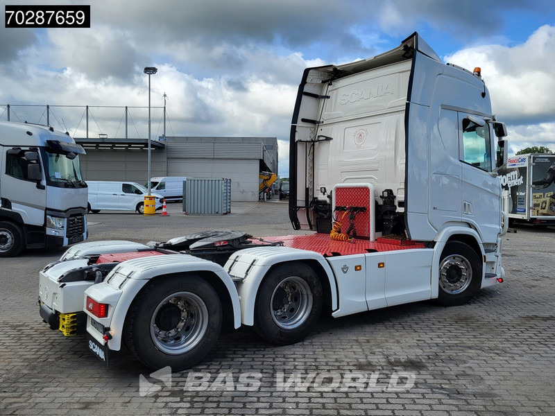 Tractor unit Scania R590 R 6X4 Full-Air Retarder Standklima Leather LED: picture 14