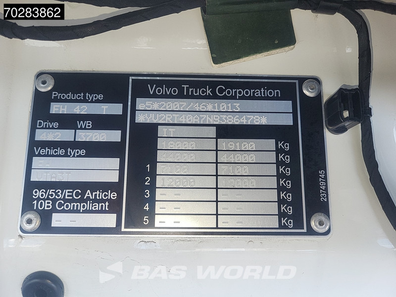 Tractor unit Volvo FH 500 4X2 2xTanks ACC I-ParkCool LED ACC Alcoa Navi Euro 6: picture 20
