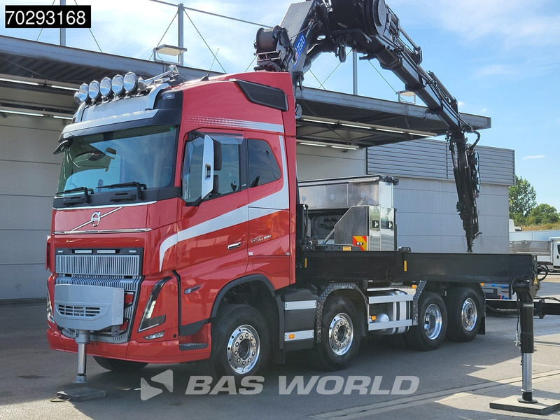 Volvo FH16 650 FH16 8X2 HMF 7020K-RCS Crane + Fly-Jib Lift+Steering-Axle Navi LED ACC Euro 6 - Tractor unit: picture 5 Volvo FH16 650 FH16 8X2 HMF 7020K-RCS Crane + Fly-Jib Lift+Steering-Axle Navi LED ACC Euro 6 - Tractor unit: picture 5