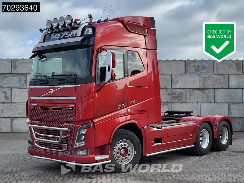 Tractor unit Volvo FH16 750 6X4 Retarder VEB+ Full-Air Liftachse Workremote Euro 6: picture 1