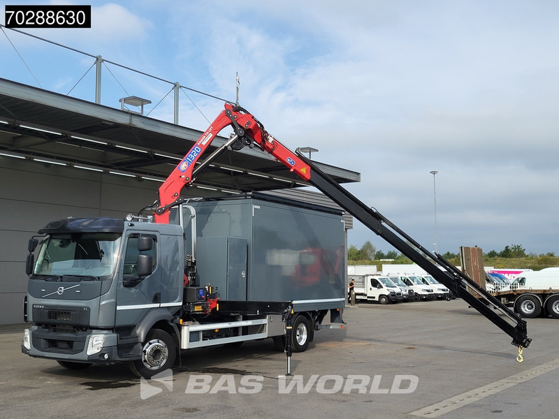 Volvo FL 250 4X2 Mobile workshop HMF 1320K-RCS Crane manbasket 2000kg Ladebordwand - Truck, Crane truck: picture 5 Volvo FL 250 4X2 Mobile workshop HMF 1320K-RCS Crane manbasket 2000kg Ladebordwand - Truck, Crane truck: picture 5