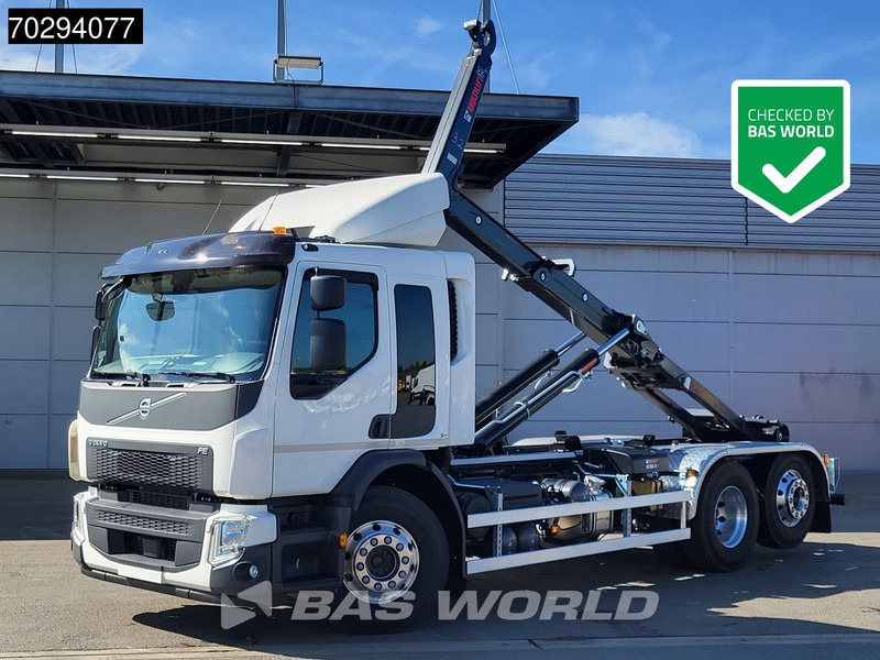 Volvo FE 320 6X2 NEW HIAB 21Tons Abrollkipper Lift+Lenkachse Automatic Euro 6 - Hook lift truck: picture 1 Volvo FE 320 6X2 NEW HIAB 21Tons Abrollkipper Lift+Lenkachse Automatic Euro 6 - Hook lift truck: picture 1