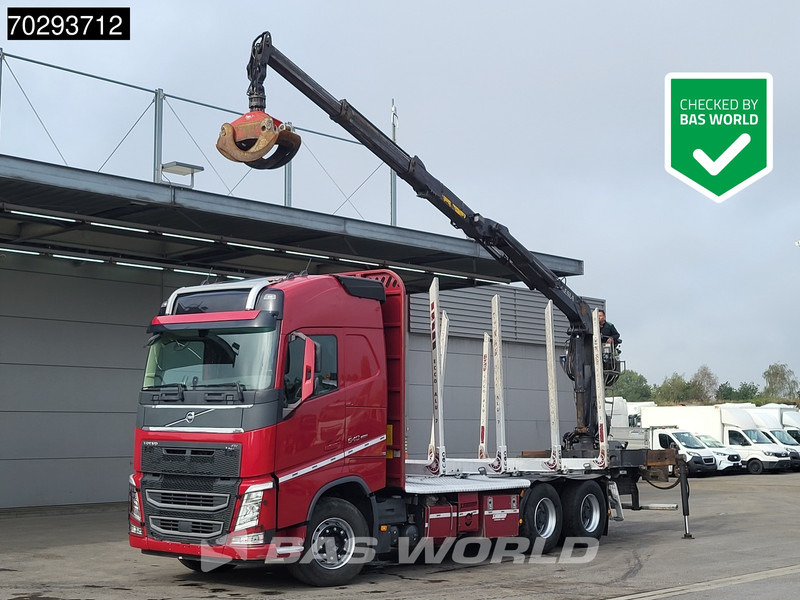 Volvo FH 540 FH 6X4 Kesla 2112ZT Crane Retarder Big-Axle I-ParkCool Xenon Euro 6 - Timber truck, Crane truck: picture 1 Volvo FH 540 FH 6X4 Kesla 2112ZT Crane Retarder Big-Axle I-ParkCool Xenon Euro 6 - Timber truck, Crane truck: picture 1