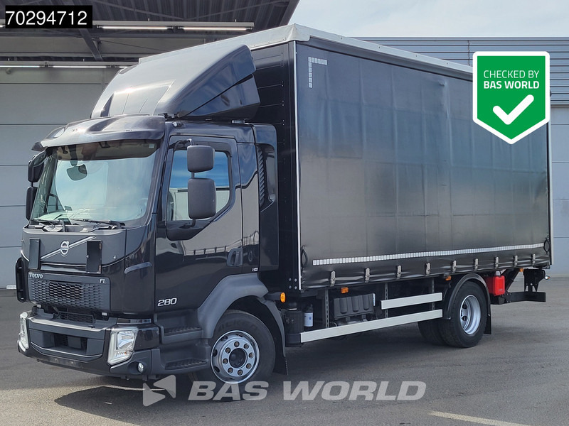 Volvo FL 280 4X2 16tonner 2000kg ladebordwand Automatic Euro 6 - Curtainsider truck: picture 1 Volvo FL 280 4X2 16tonner 2000kg ladebordwand Automatic Euro 6 - Curtainsider truck: picture 1