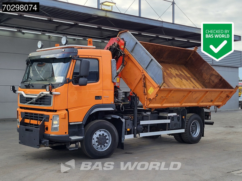 Volvo FM 340 FM 4X4 4x4 Crane Palfinger PK10501 Tipper Big-Axle Full Steel - Tipper, Crane truck: picture 1 Volvo FM 340 FM 4X4 4x4 Crane Palfinger PK10501 Tipper Big-Axle Full Steel - Tipper, Crane truck: picture 1