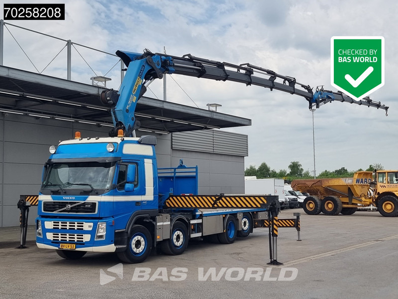 Volvo FM 440 8X2 Palfinger PK74002 + JIB + Winch Lift-Lenkachse Euro 5 - Dropside/ Flatbed truck: picture 1 Volvo FM 440 8X2 Palfinger PK74002 + JIB + Winch Lift-Lenkachse Euro 5 - Dropside/ Flatbed truck: picture 1