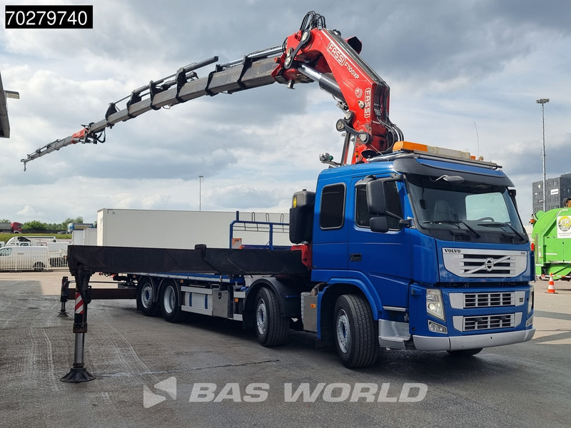 Volvo FM 450 8X2 FASSI 100 Ton/Meter Crane Kran 7 + 6 Jib Lift+steering Axle Euro 5 - Dropside/ Flatbed truck: picture 3 Volvo FM 450 8X2 FASSI 100 Ton/Meter Crane Kran 7 + 6 Jib Lift+steering Axle Euro 5 - Dropside/ Flatbed truck: picture 3