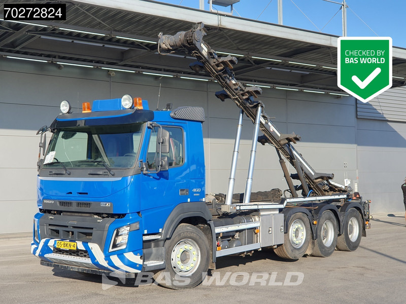 Volvo FMX 460 8X4 NL-Truck 28 Tonnes TRANS-COM VEB+ Lift-Lenkachse Euro 6 - Hook lift truck: picture 1 Volvo FMX 460 8X4 NL-Truck 28 Tonnes TRANS-COM VEB+ Lift-Lenkachse Euro 6 - Hook lift truck: picture 1
