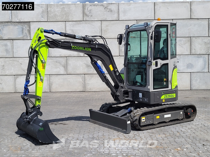 Zoomlion ZE26 GU A/C - CE CERTIFIED - Mini excavator: picture 2 Zoomlion ZE26 GU A/C - CE CERTIFIED - Mini excavator: picture 2