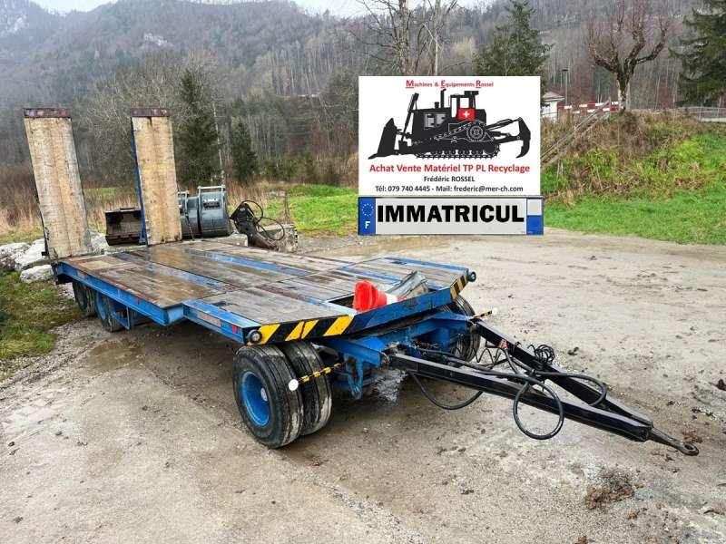 Goldhofer TUE 3-24 80 3 ESSIEUX - Low loader semi-trailer: picture 1 Goldhofer TUE 3-24 80 3 ESSIEUX - Low loader semi-trailer: picture 1